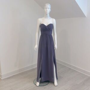 NWT SAMPLE SALE Dessy Social Lavendar size 10 Nu-Georgette PRISTINE